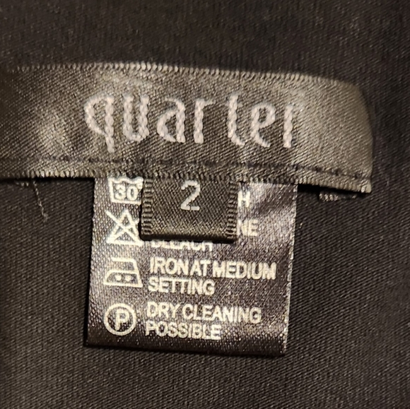 Black Long Sleeve Maxi Dress with Chiffon Transparent Skirt - Picture 7 of 7